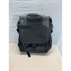 Targus Large convertible backpack laptop bag top handle‎ black multi pockets